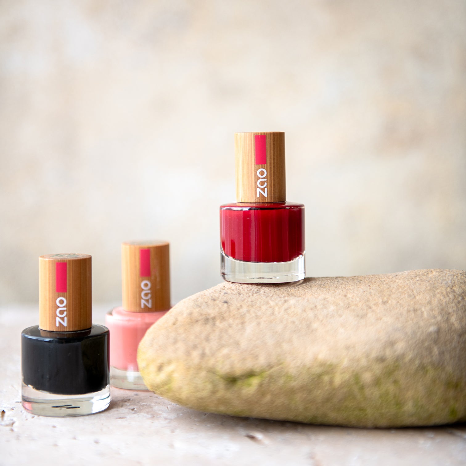 Zao Makeup Nail Polish - Black - Life Before Plastik